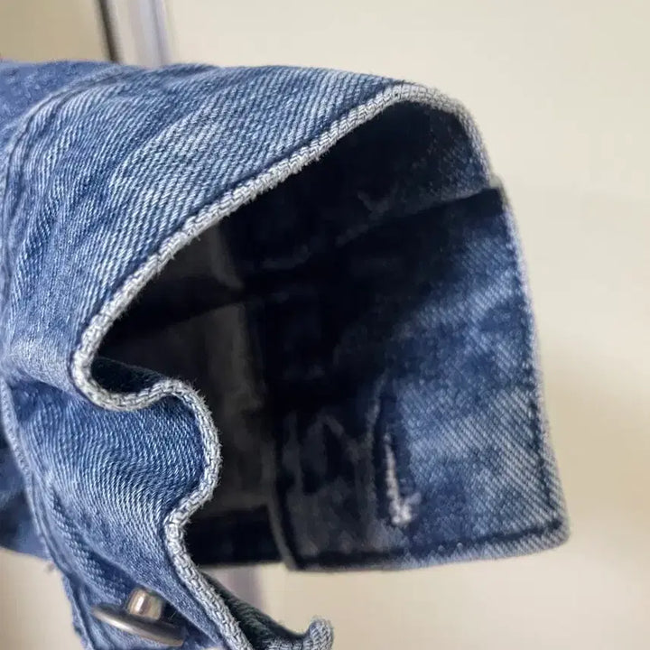 [BUNJANG] Oversized Denim Shirt Jacket / 오버핏 데님 셔츠자켓 100-105