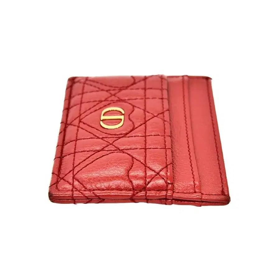 [BUNJANG] Dior Cannage Heart Card Wallet / 디올 까나쥬 하트 카드지갑(정품)