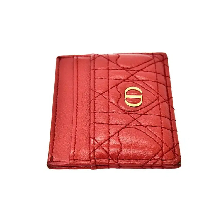 [BUNJANG] Dior Cannage Heart Card Wallet / 디올 까나쥬 하트 카드지갑(정품)