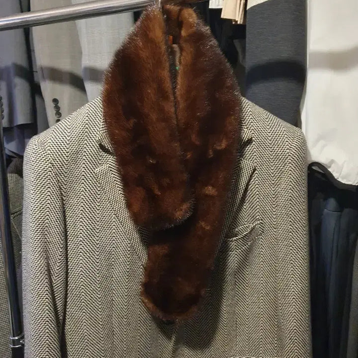[BUNJANG] Mink Fur Scarf / 밍크퍼 목도리 리얼퍼