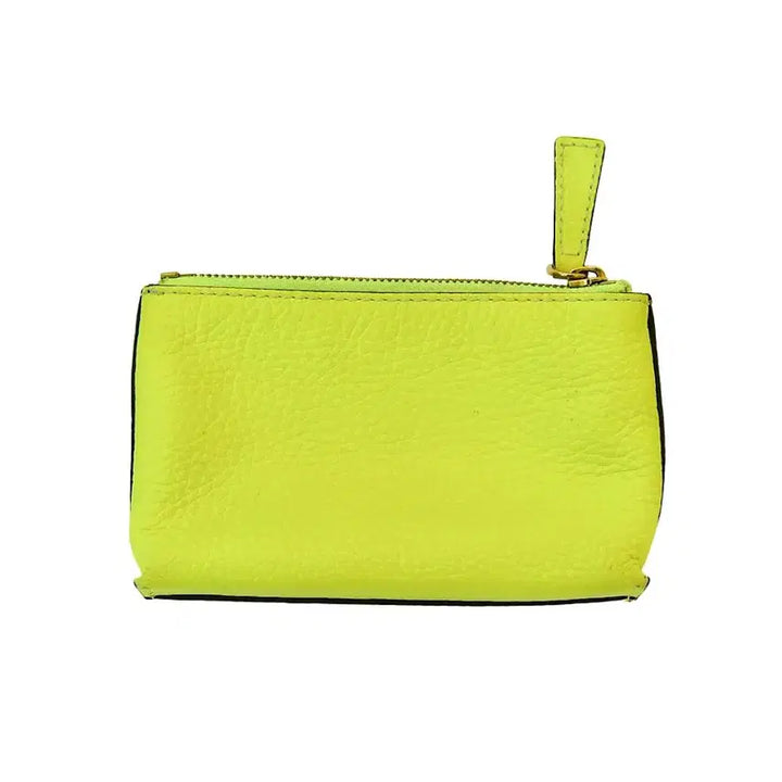 [BUNJANG] Burberry Neon Yellow Pouch / 버버리 네온 옐로우 파우치(정품)