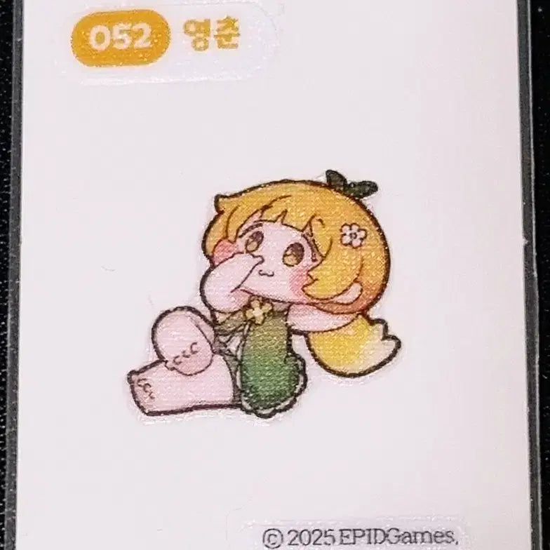 [BUNJANG] Trickcal Youngchun 052 Sticker / [트릭컬 띠부씰] 영춘 052 스티커/띠부실