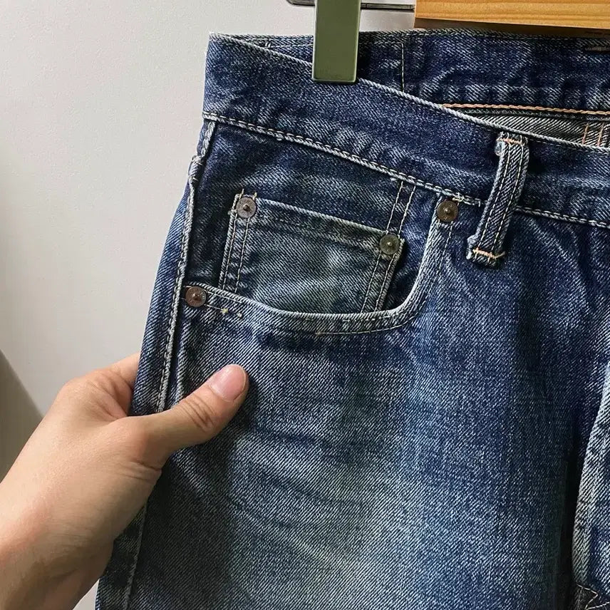 [BUNJANG] Dream Selvedge Denim Pants / 드님 셀비지 데님 팬츠(페이딩 예술)