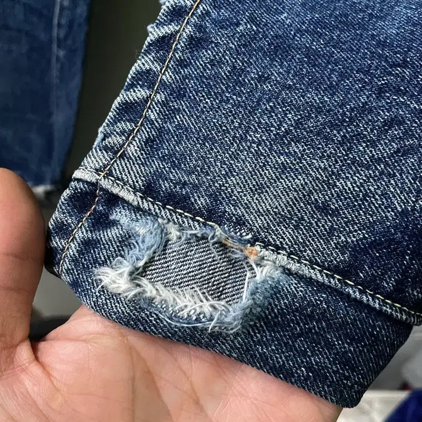 [BUNJANG] Dream Selvedge Denim Pants / 드님 셀비지 데님 팬츠(페이딩 예술)