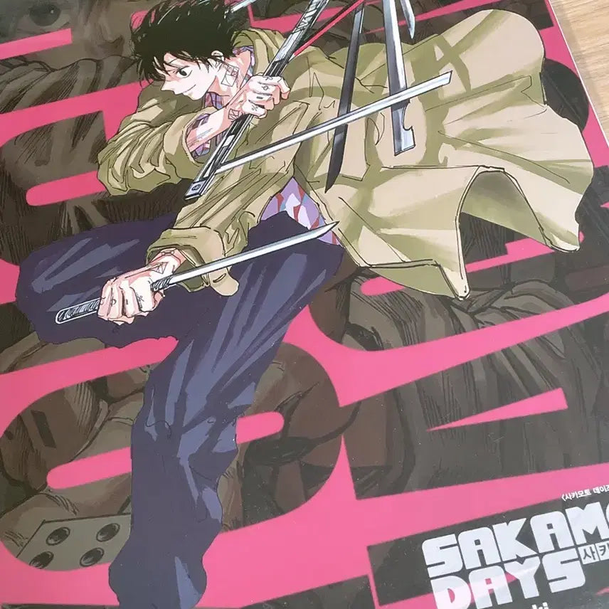 [BUNJANG] Sakamoto Days Poster Bundle Set / 사카모토 데이즈 포스터 7개 일괄