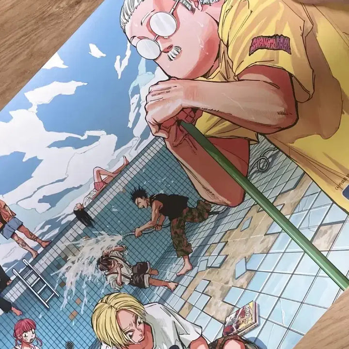 [BUNJANG] Sakamoto Days Poster Bundle Set / 사카모토 데이즈 포스터 7개 일괄