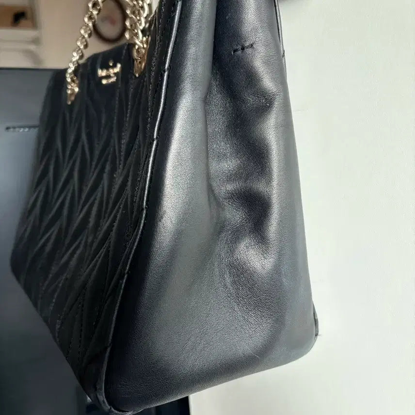 [BUNJANG] Kate Spade New York Quilted Chain Tote Bag / 케이트 스페이드  뉴욕  퀼팅 체인 토트