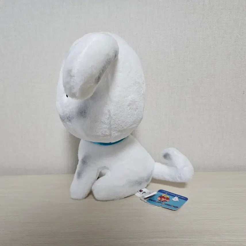 [BUNJANG] Crayon Shin-chan White Dog Coal Mine Town Plush Doll (25cm) / 짱구는 못말려 탄광마을 흰둥이 인형(25cm)