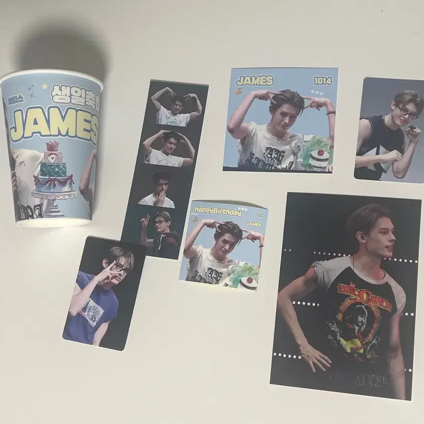 [BUNJANG] Birthday Party Event Reverse Tribute Gift Bundle Set / 코르티스 제임스 생카 특전 일괄판매 비공굿