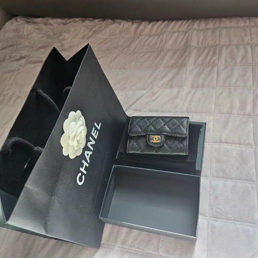 [BUNJANG] Chanel Snap Card Wallet / 샤넬 똑딱이 카드지갑