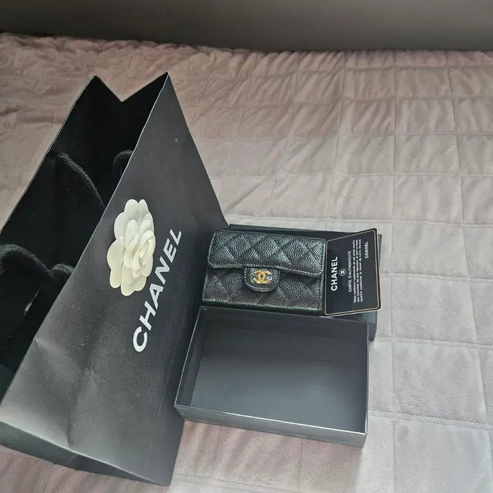 [BUNJANG] Chanel Snap Card Wallet / 샤넬 똑딱이 카드지갑