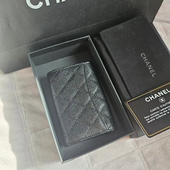[BUNJANG] Chanel Snap Card Wallet / 샤넬 똑딱이 카드지갑