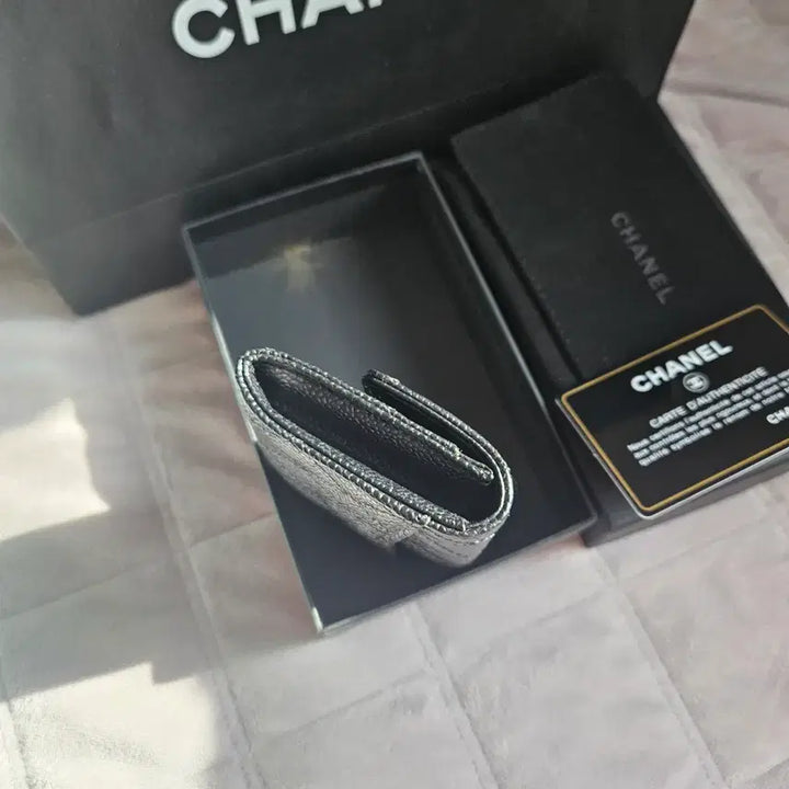 [BUNJANG] Chanel Snap Card Wallet / 샤넬 똑딱이 카드지갑