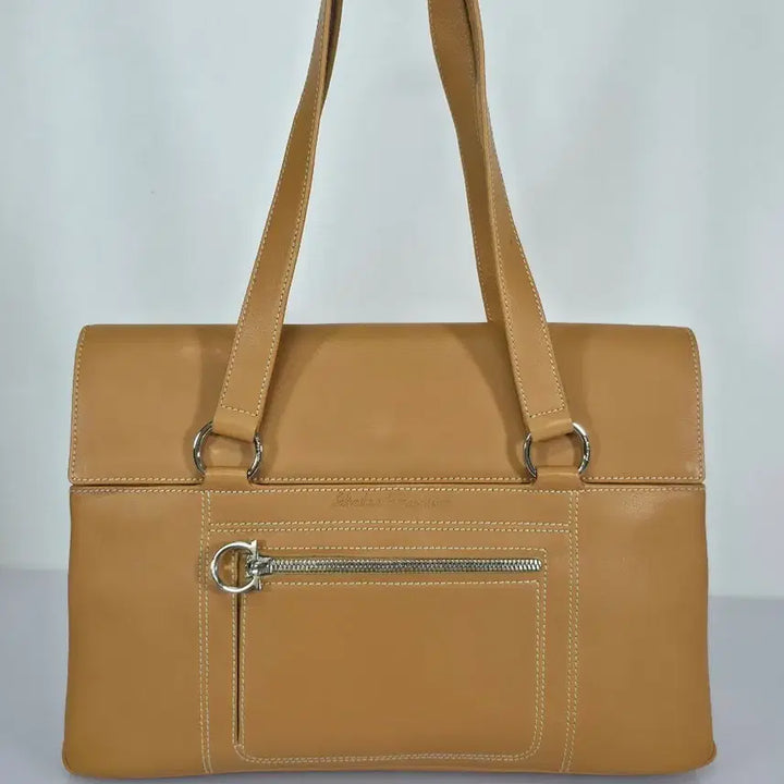 [BUNJANG] Salvatore Ferragamo Smooth Leather Shoulder Bag / 페라가모 살바토레 스무스 가죽 숄더백
