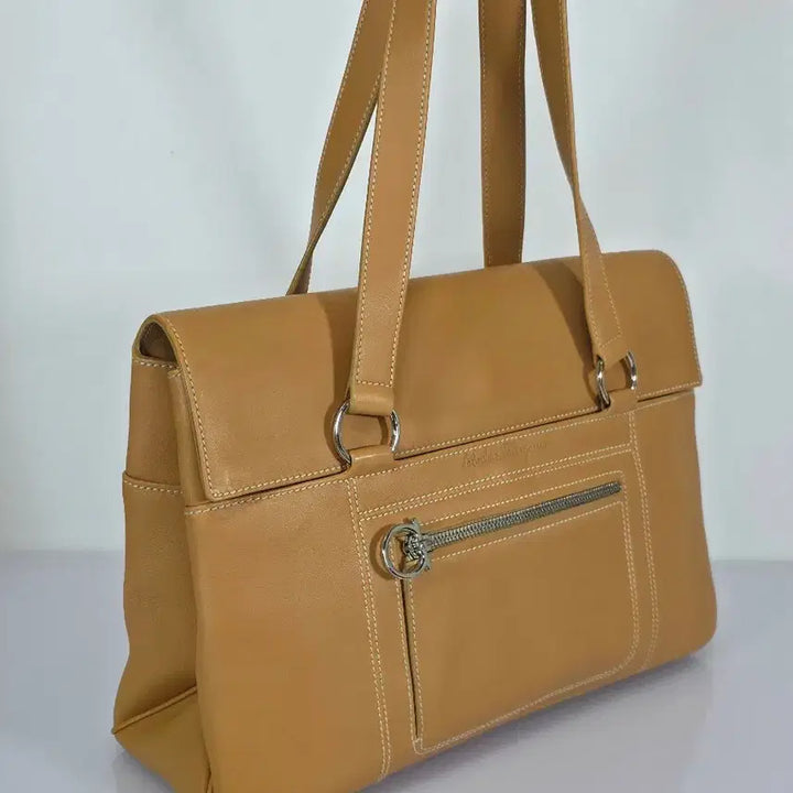 [BUNJANG] Salvatore Ferragamo Smooth Leather Shoulder Bag / 페라가모 살바토레 스무스 가죽 숄더백