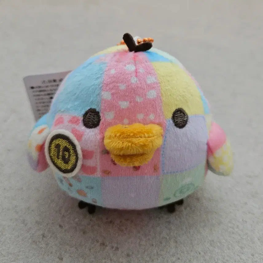 [BUNJANG] Rilakkuma 20th Anniversary Patchwork Keyring / 20주년패치워크리락쿠마키링 키이로이토리