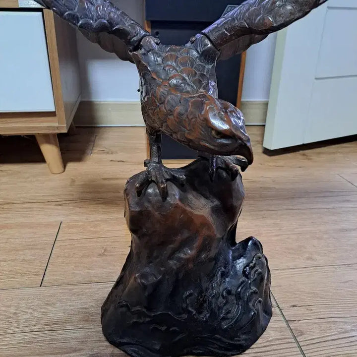 [BUNJANG] Iron Eagle Sculpture Ornament / 철체 독수리 조각상 장식품