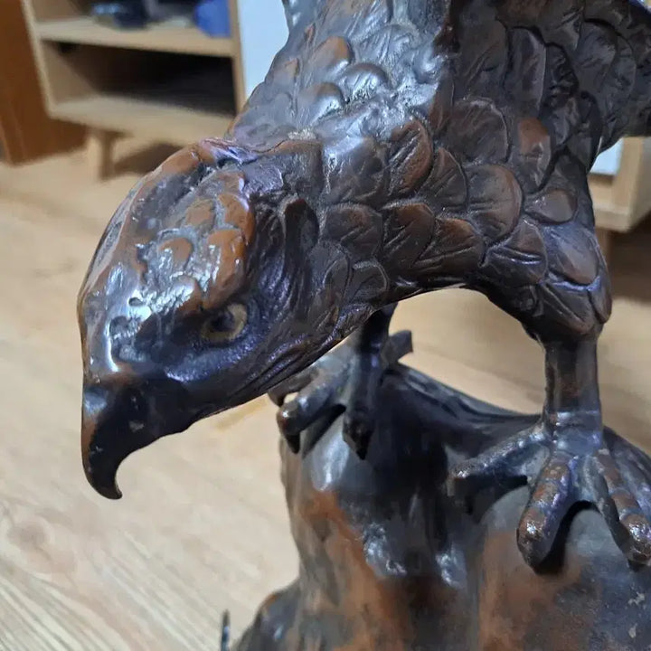 [BUNJANG] Iron Eagle Sculpture Ornament / 철체 독수리 조각상 장식품