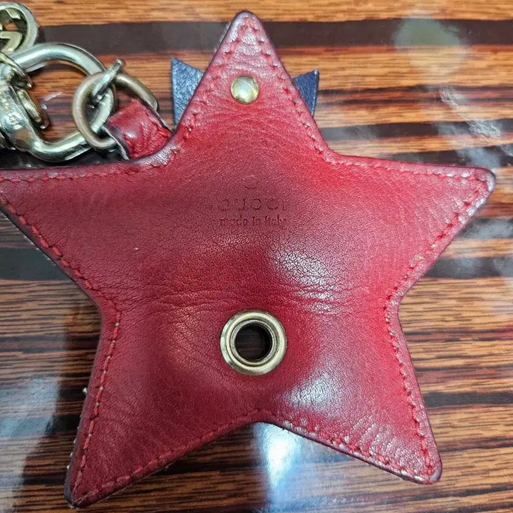[BUNJANG] Gucci GG Pattern Star Keychain / 정품) 구찌 GG 패턴 별모양 키링 (사용감 있음)