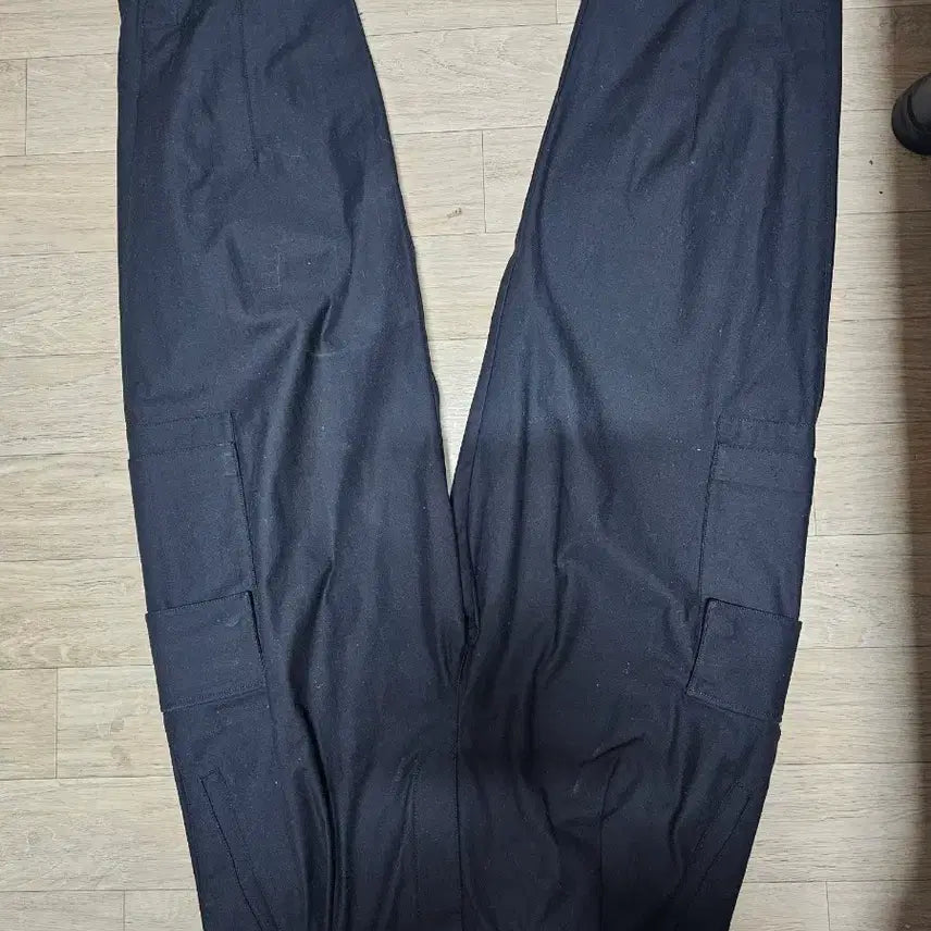 [BUNJANG] Solid Homme Cotton Cargo Pants Black / [솔리드옴므] 코튼 카고 팬츠 블랙