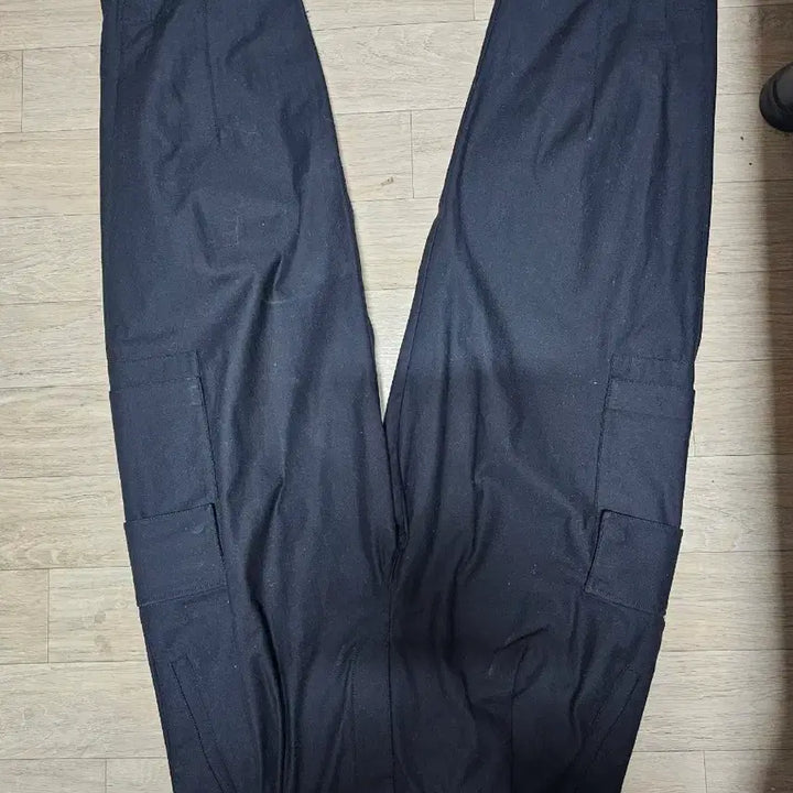 [BUNJANG] Solid Homme Cotton Cargo Pants Black / [솔리드옴므] 코튼 카고 팬츠 블랙