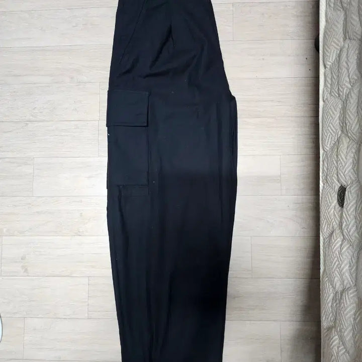 [BUNJANG] Solid Homme Cotton Cargo Pants Black / [솔리드옴므] 코튼 카고 팬츠 블랙