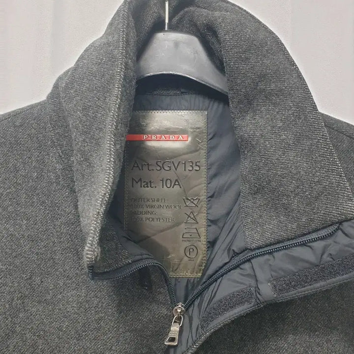 [BUNJANG] Prada Virgin Wool Coat / 1990s-2000s 프라다 버진울 코트 52