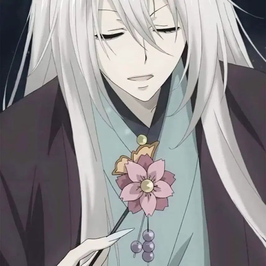 [BUNJANG] Nanami Flower Hair Ornament / 오신령 나나미 꽃 비녀 머리장식