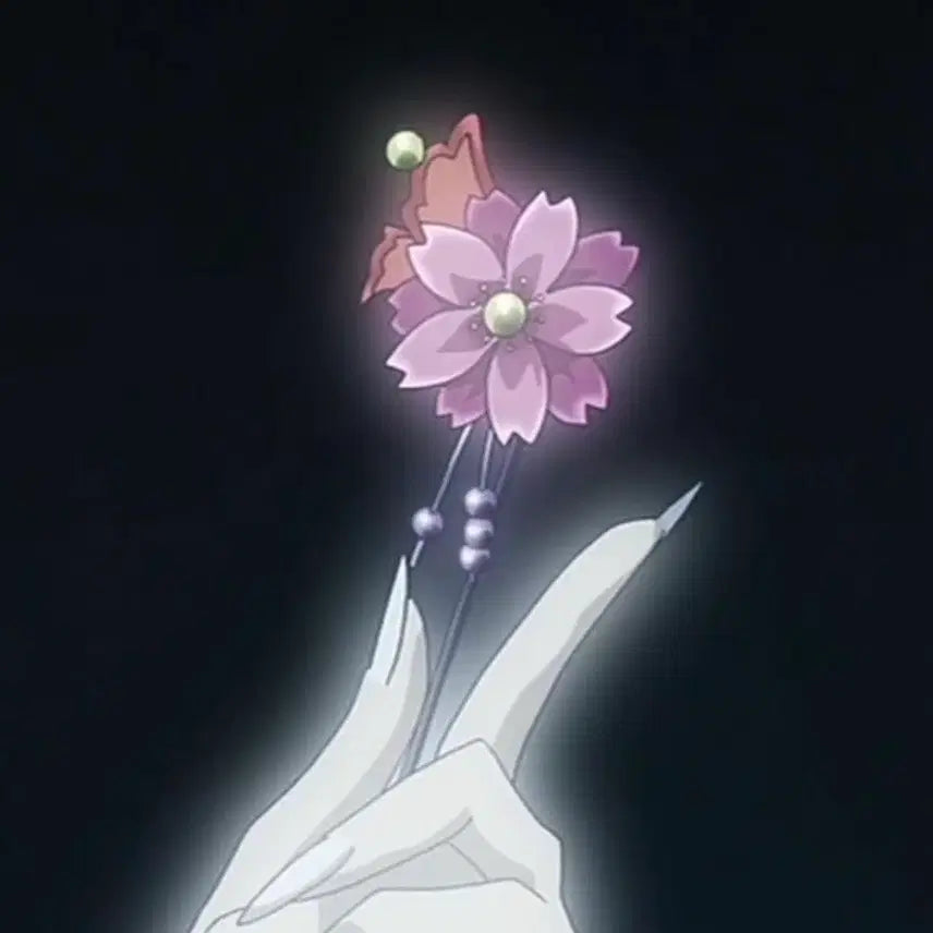 [BUNJANG] Nanami Flower Hair Ornament / 오신령 나나미 꽃 비녀 머리장식