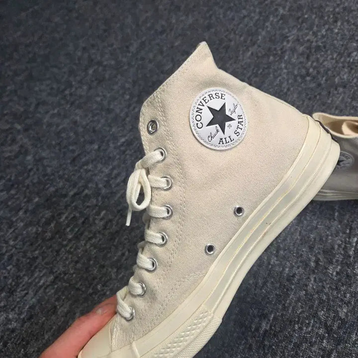 [BUNJANG] Converse Chuck 70 High Sneakers Natural / 척 70 하이 스니커즈 네츄럴