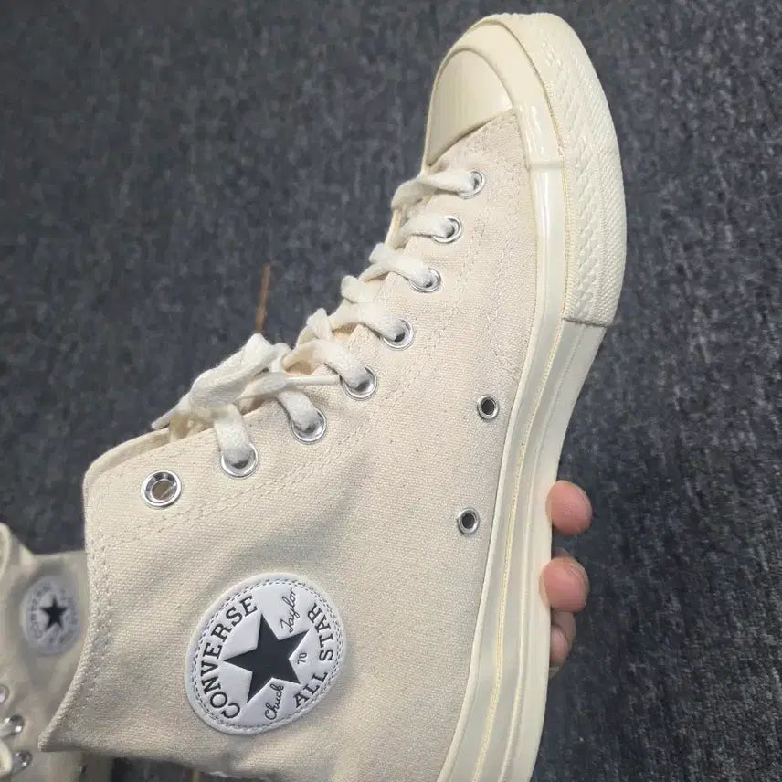 [BUNJANG] Converse Chuck 70 High Sneakers Natural / 척 70 하이 스니커즈 네츄럴