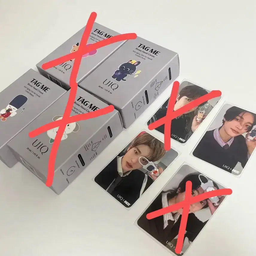 [BUNJANG] RIIZE Eunseok Hand Cream + Photocard Set / 라이즈 유이크 핸드크림