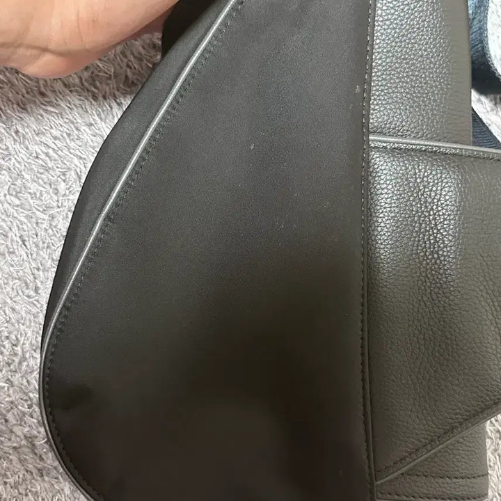 [SOLD OUT] 디올 x 사카이 새들백 블랙 Dior x Sacai Saddle Bag