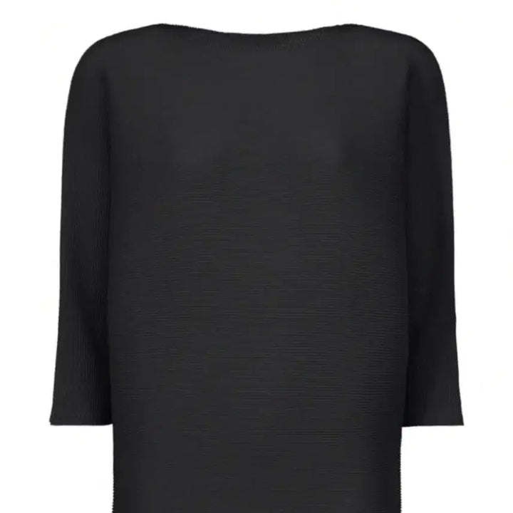 [BUNJANG] Pleats Please Dolman Stretch Top / 플리츠플리즈 미 돌먼스트레치 블랙