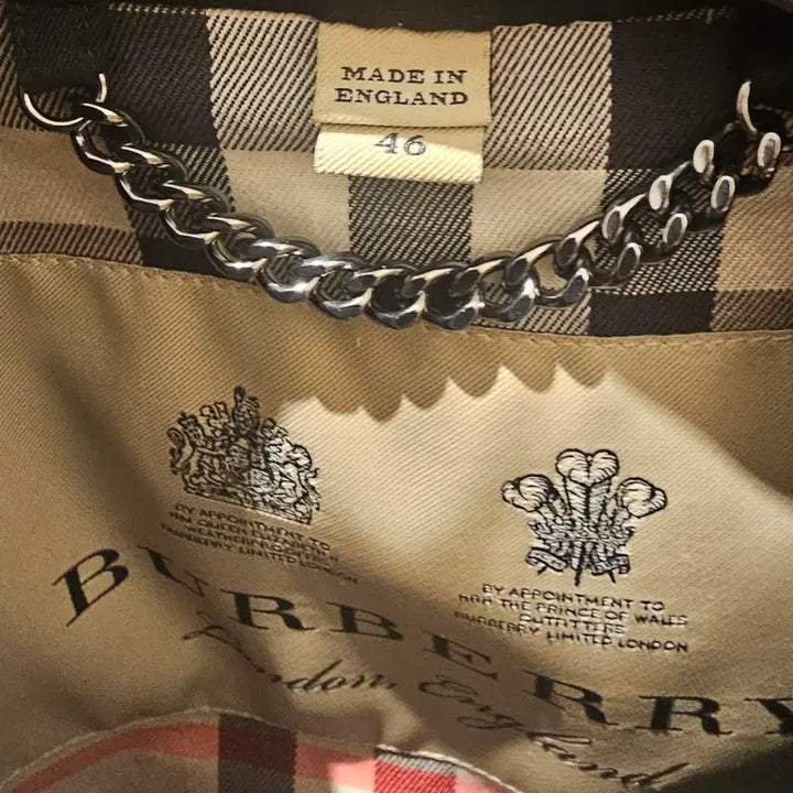 [BUNJANG] Burberry Navy Trench Coat 46 / 버버리 남성 네이비 트렌치 46