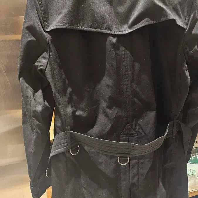 [BUNJANG] Burberry Navy Trench Coat 46 / 버버리 남성 네이비 트렌치 46