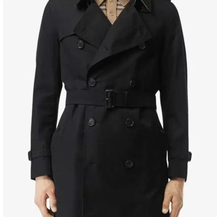 [BUNJANG] Burberry Navy Trench Coat 46 / 버버리 남성 네이비 트렌치 46