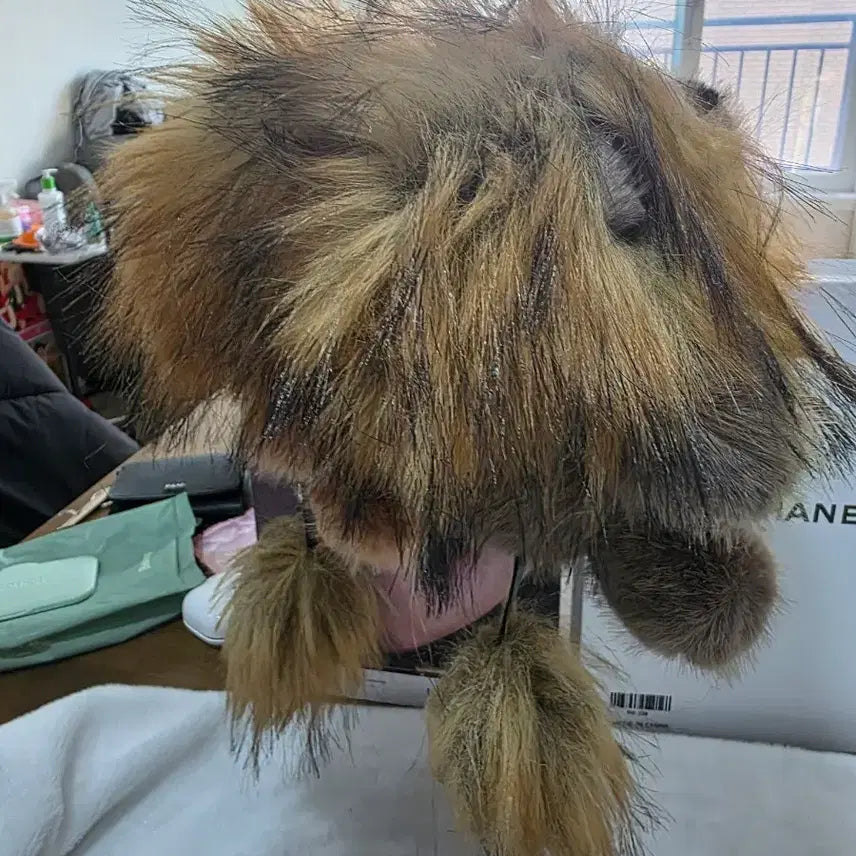 [BUNJANG] N/A Plush Lion Keyring / 부들 사자인형 키링(한마리)