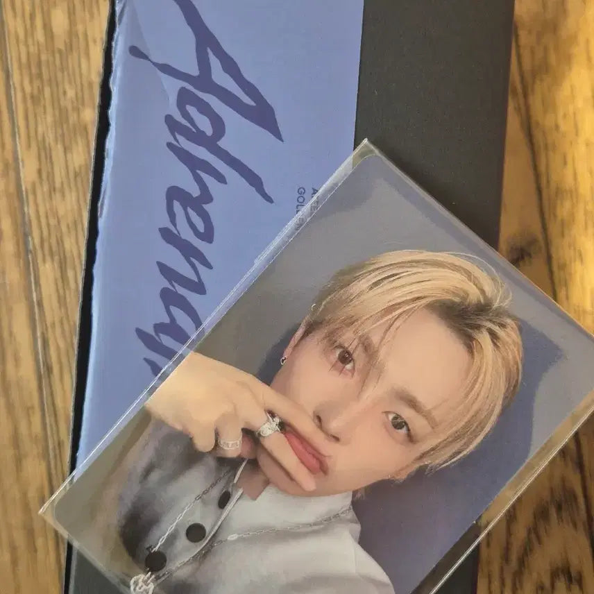 에이티즈 골든아워4 팝업 캔들 홍중포카