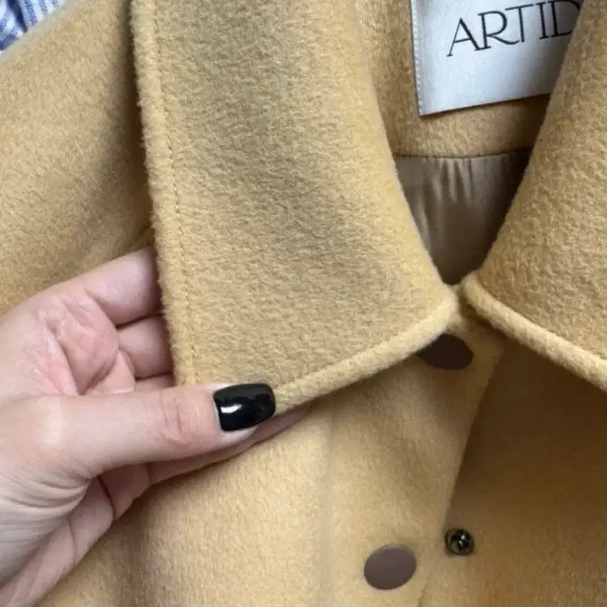 [BUNJANG] ARTID Wool Jacket Butter M / 아티트 ARTID 울 자켓 버터 M (1회 착용)