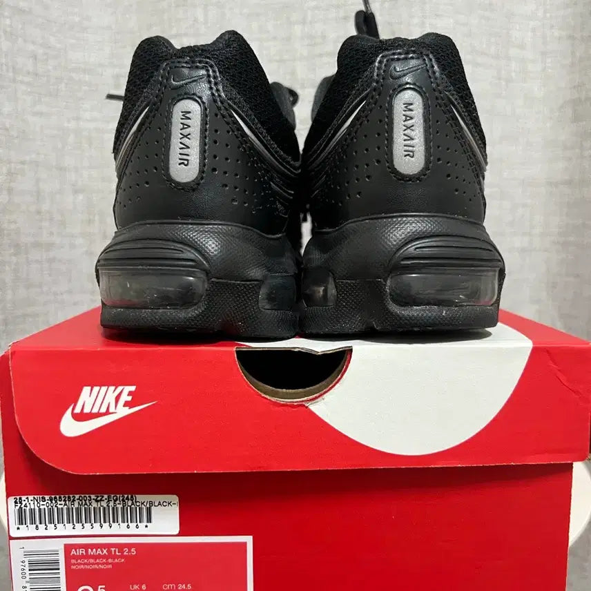 [BUNJANG] Nike Air Max TL 2.5 Black Sneakers / 나이키 에어맥스 TL 2.5 블랙 245