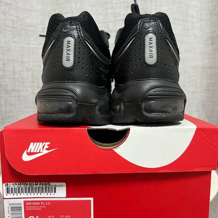 [BUNJANG] Nike Air Max TL 2.5 Black Sneakers / 나이키 에어맥스 TL 2.5 블랙 245