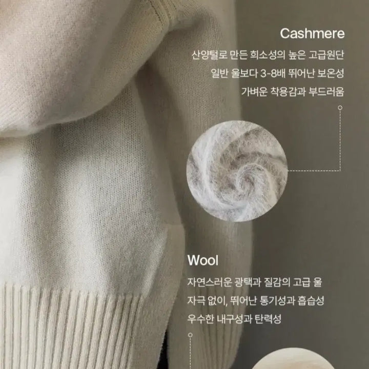 [BUNJANG] Artide Cashmere Argyle Cardigan Beige / 아티드 캐시미어 아가일 가디건 베이지- 1회 시착