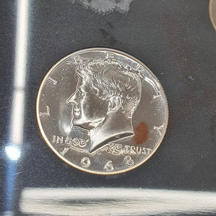 [BUNJANG] 1968 Proof Mint Set Silver Coins / 미국 은화 케네디 하프달러 포함 1968 프루프 민트세트 실버바 은 달러