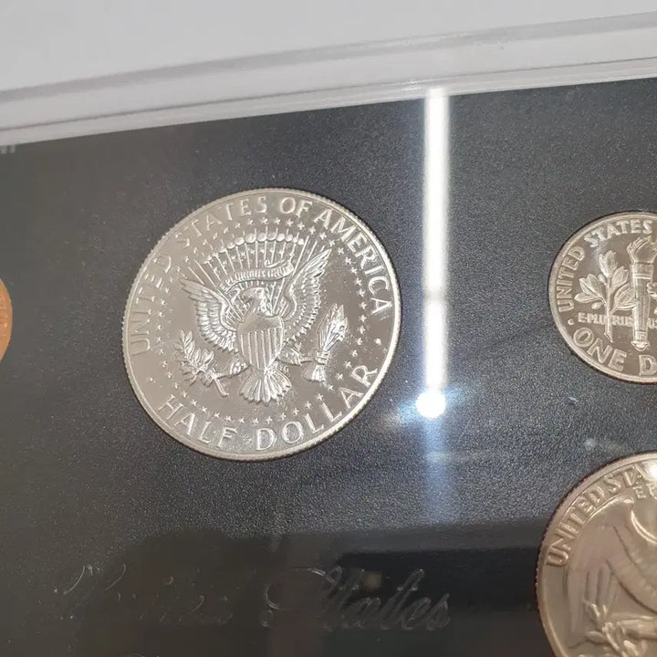 [BUNJANG] 1968 Proof Mint Set Silver Coins / 미국 은화 케네디 하프달러 포함 1968 프루프 민트세트 실버바 은 달러