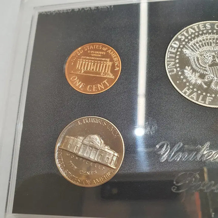 [BUNJANG] 1968 Proof Mint Set Silver Coins / 미국 은화 케네디 하프달러 포함 1968 프루프 민트세트 실버바 은 달러