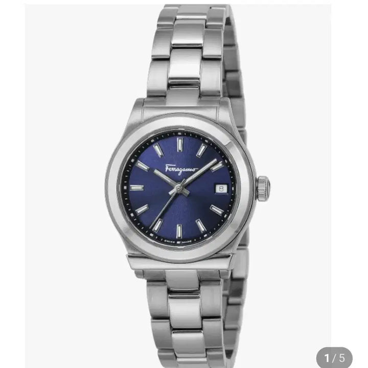 [BUNJANG] Ferragamo Silver Women's Watch / (미사용)페레가모 실버 여성시계