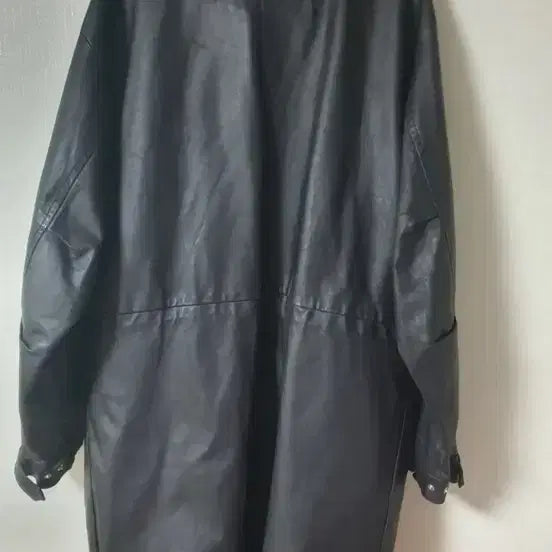 [BUNJANG] Leather Fishtail Parka (Size S) / 희귀 가죽 개파카 (S사이즈 개파카)