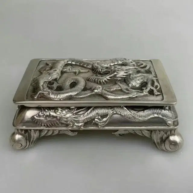 [BUNJANG] Vintage Silver Snuff Box / 옛날 순은 싸용먹통