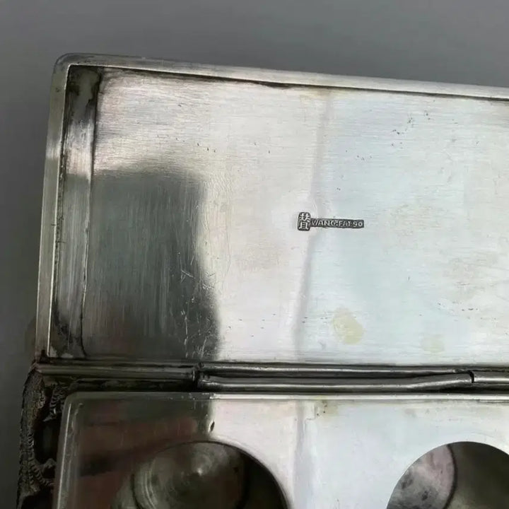 [BUNJANG] Vintage Silver Snuff Box / 옛날 순은 싸용먹통